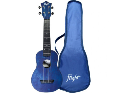 Flight TUS35 DB Deep Blue Travel Soprano Ukulele 