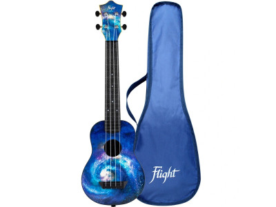 Flight TUSL40 SPACE Travel Concert Scale Soprano Ukulele 
