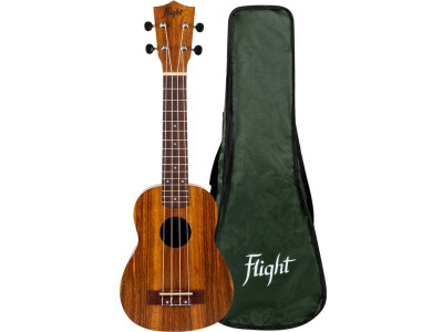 Flight NUS200 Teak Soprano Ukulele 