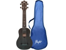 Flight TUS35 Black Travel Soprano Ukulele 