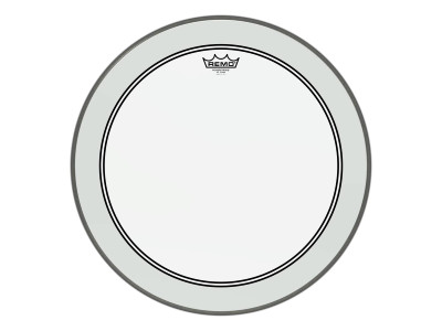 Remo Powerstroke P3 Clear Bass Drumhead, 20" 