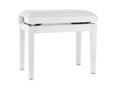 Gewa Piano bench Deluxe Vinyl - White 