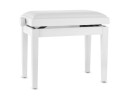 Gewa Piano bench Deluxe Vinyl - White 