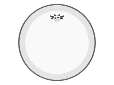 Remo Powerstroke P4 Clear Bass Drumhead, 20" 