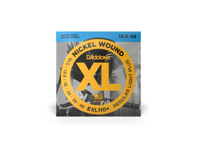 D'Addario EXL110+ SET ELEC GTR XL REG LITE PLUS 