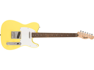 Squier By Fender Sonic Telecaster LRL WPG Canary Yellow 