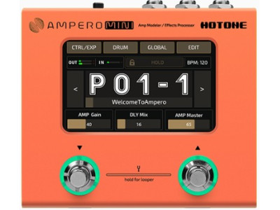 Hotone Ampero Mini Orange (MP-50R) Hotone Ampero Mini Orange (MP-50R)