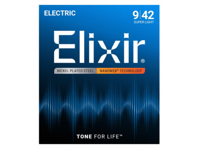Elixir 12152 Nanoweb Heavy 012-052 Nickel Plated 