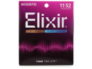 Elixir 11025 Polyweb Custom Light 011-052 80/20 Bronze  