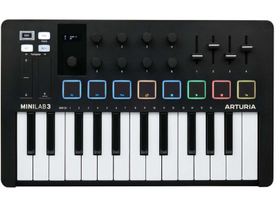 Arturia MiniLab 3 Black 