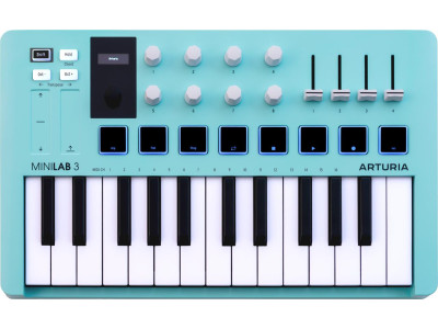 Arturia MiniLab 3 Aquamarine 