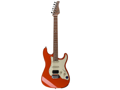 MOOER GTRS Professional 801 Intelligent Guitar (P801) - Fiesta Red MOOER GTRS Professional 801 Intelligent Guitar (P801) - Fiesta Red