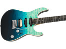 Charvel Pro-Mod Plus Dinky DK24 HSS 2PT QM Blue Curacao 