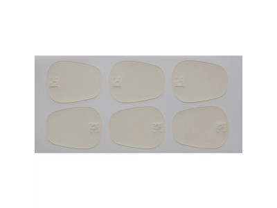 BG France Mouthpiece cushions clear large 0.4mm 