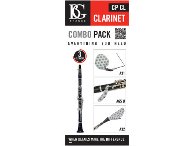 BG France Combo pack - Bb Clarinet 