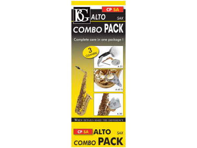 BG France Combo pack - Alto Sax 