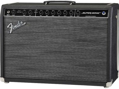 Fender Super-Sonic 1-12 Combo - 60 Watt - 2 Chan. - Black/Pepper ** 