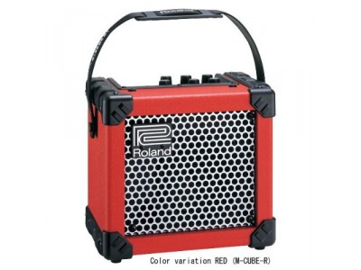 Roland Micro CUBE Portable Guitar Amplifier (Crveni). radi i na baterije 