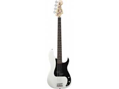 Squier By Fender Vintage Modified Precision Bass.  Rosewood Fretboard. Olympic White 