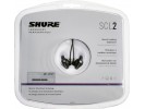 Shure SCL2-K Earphones with Single High Energy Drivers. Black 
