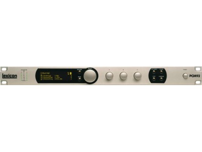 Lexicon PCM92 Stereo Reverb/Effects Processor Lexicon PCM92 Stereo Reverb/Effects Processor
