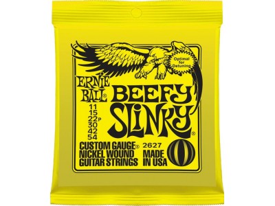 Ernie Ball P02627 BEEFY SLINKY NICKEL WOUND 11-54 