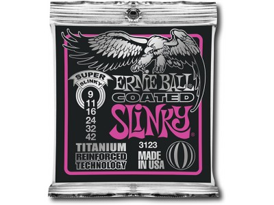 Ernie Ball P03123  COATED SUPER SLINK Y 