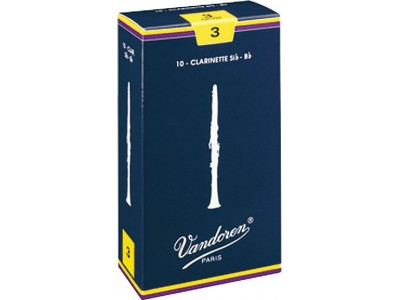 Vandoren Traditional Bb Clarinet Reeds n 3 CR103 