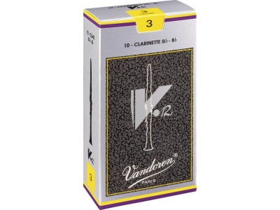 Vandoren V-12 Advanced Bb Clarinet Reeds n 3 CR193 