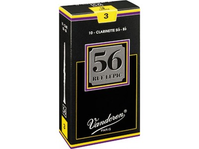 Vandoren 56 Rue Lepic Bb Clarinet Reeds CR5025 