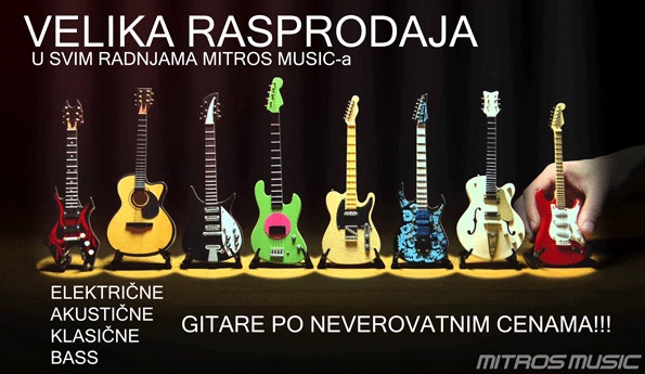 Rasprodaja gitara