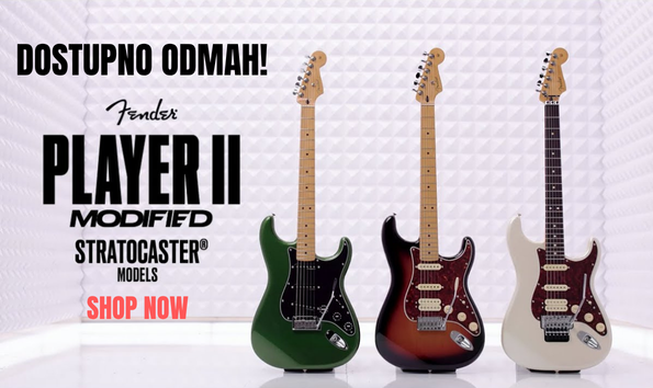 Fender Player II Modified serija gitara