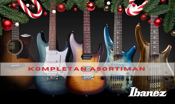 Ibanez kompletan asortiman na lageru