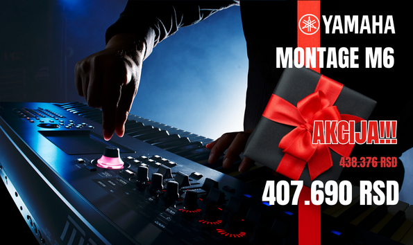 Yamaha Montage M6 Akcija!