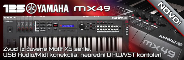 Yamaha MX49 sintisajzer