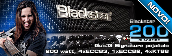 Blackstar Blackfire pojačalo za gitaru Gus G. Signature Serija