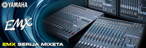 Yamaha EMX Power mikseri - Snagaši | Ozvučenja | Mitros Music muzički instumenti