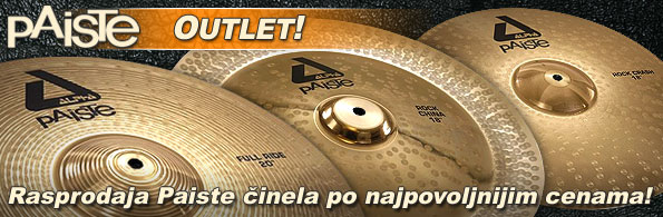 Paiste Činele | Akustični bubnjevi | Bubnjevi | Mitros Music muzički instumenti